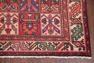 Vintage Garden Design Bakhtiari Oriental Area Rug Hand - Made Wool 7x10