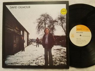 David Gilmour Self - Titled Lp 1978 Japan Cbs/sony 25ap 1077 Gatefold W/insert Nm
