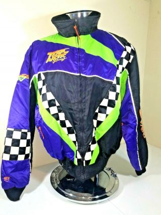Xxl Vintage Arctic Cat Arcticwear Thinsulate Nylon Jacket Zip Out Liner