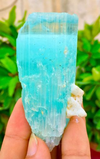 WoW 534 C.  T Top Class Damage Terminated Blue Color Aquamarine Crystal 2
