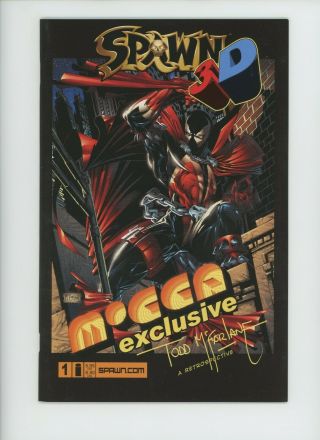 Spawn 1 3d Mocca Exclusive Comic Book Todd Mcfarland Limited To 3000