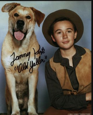 Tommy Kirk Hand Signed Autographed 8x10 " Photo W/coa - Old Yeller