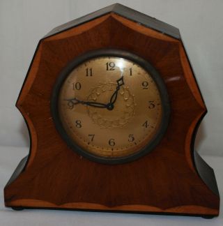Vintage Wooden Mantle Clock - Spares & Repairs