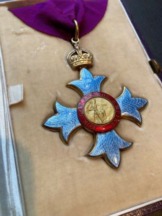 Most Order Of The British Empire,  C.  B.  E.  (civil,  1st Type) Medal
