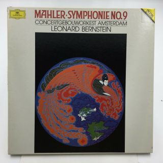 Dgg Digital 419208 - 1 2lp Box Mahler Symphony No.  9 Leonard Bernstein