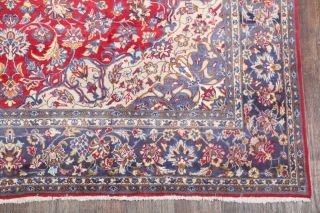 Summer Vintage Traditional Floral Red Blue Oriental Area Rug Carpet 9 