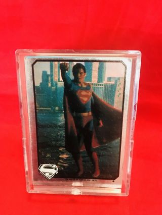 Vintage Superman The Movie Trading Card Set Complete Series 1 Topps 1978