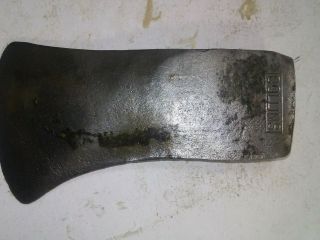 Vintage Collins,  Single Bit Axe Head,  7 & 3/4 In.  Long And 4 & 3/8 In.  High