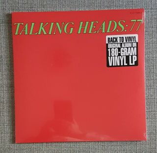 Talking Heads - 77 - 180 Gram Vinyl Re - Issue - &