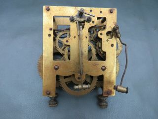 Vintage Junghans Wall Clock Movement For Spares