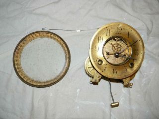 Antique Ansonia Open Escapement Movement Only Clock