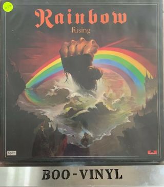 Rainbow - Rising - 12 " Vinyl Lp Oyster/polydor 2409 137 Uk 1976 A1 - B3 Ex Con