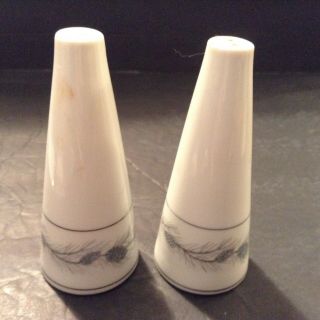 Vintage Style House Fine China Salt & Pepper Shakers Duchess Pattern