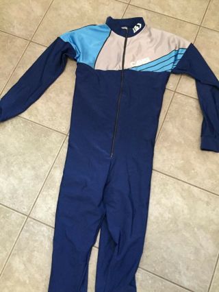 Vintage Blue Luis Garneau Ski - Suit Size Large Cansi