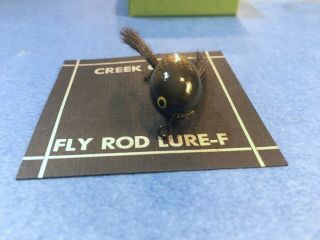 Unique Vintage,  Creek Chub Ding Bat fly bait - orig.  box cond. 3