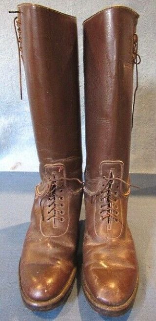 Wwi Us Army Officer Private Purchase Boots By " Colt Quality "