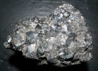 Franklinite Crystals W Willemite Fluorescent Mineral,  Franklin,  Nj