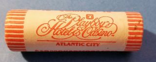 $10.  00 Roll Of Quarters From The Playboy Hotel & Casino,  Atlantic City,  1981