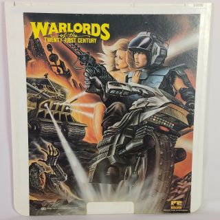 Vtg Ced Video Warlords Of The Twenty First Century Capacitance Electronic Disc