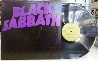 Black Sabbath - Master Of Reality Warner Bros Lp Vg,  Rca Record Club Stereo