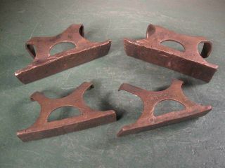Old Machining Tools Machinist Brass Vise Jaw Covers 2 Sizes