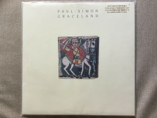 Paul Simon ‎– Graceland 1986 Rare Us 1st Pressing Vinyl Record Lp Promo