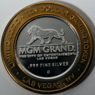 MGM Grand - Shibuya -.  999 Fine Silver - $10 Silver Strike 2