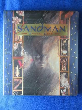 The Sandman Trading Card Binder W/90 Card Set & Binder Card Skybox & Dc 1994