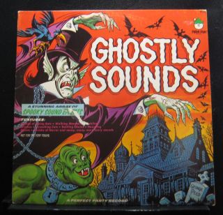 Peter Waldron,  Gershon Kingsley - Ghostly Sounds Lp Vg,  8125 Vinyl Record