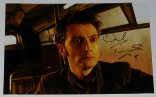 David Tennant Personally Hand Signed 12x8 Autograph Photo Dr Doctor Who