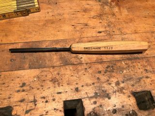 Pfeil 11/3 Swiss Made 11 Sweep Gouge 3 Mm,  Full Size - But Not Abused - Sharp