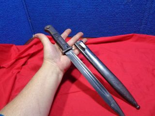 Vintage Ww2 German Fighting Knife Dagger Bayonet 5