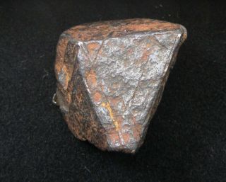 Gibeon Meteorite 8 - Sided Crystal - 19.  1 Grams - Iron Meteorite Namibia