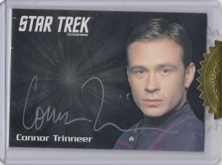 Star Trek 2018 Enterprise Archives Series 1 Connor Trinneer Tucker Autograph