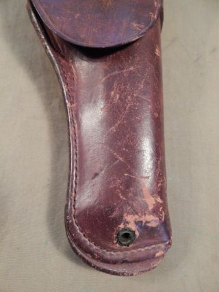 WWI / WW1 U.  S.  Army,  U.  S.  Military M - 1911.  45 CAL.  Leather Holster,  Dated 1918, 3