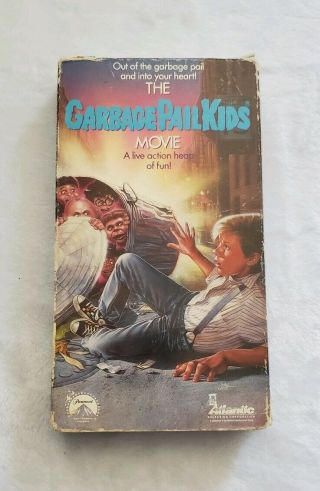 The Garbage Pail Kids Vhs Movie 1987 Vintage