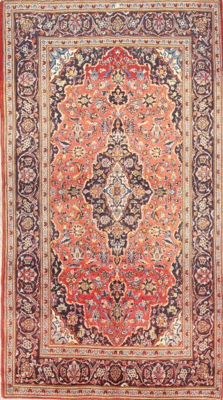 5x9 Traditional Wool Hand - Knotted Floral Red Oriental Area Rug Carpet