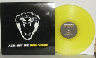 Against Me Wave Lp Yellow Vinyl 180g Laura Jane Grace Against Me Plays Well