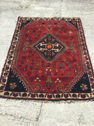 Hand Made Wool Rug Oriental Antique/ Vintage Large Carpet Persian