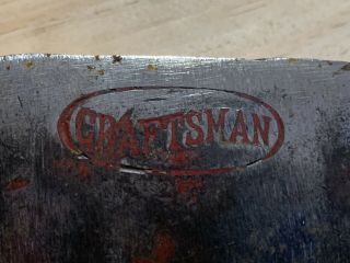 Old Logo Craftsman Hatchet Head.  rc96 3