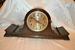 Herschede Model Napoleon Hat Mantle Westminster Chime Clock