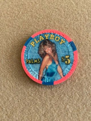 $5 Palms Playboy Club Vegas (farrah Fawcett) Uncirculated