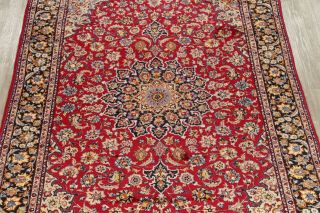 Vintage Traditional Floral Oriental Hand - Knotted Carpet 9 x 13 Rug 3