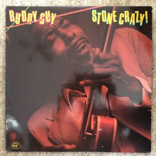Buddy Guy: Stone Crazy 1981 Vinyl Lp Chicago Blues Alligator 1st