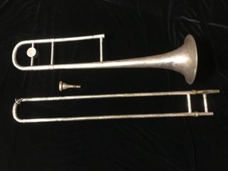 Vintage H.  N.  White American Standard Cadet Slide Trombone -