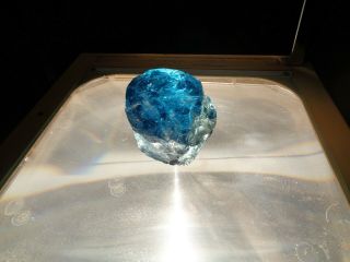 Andara Crystal Glass 400 Grams F18 Ocean Blue Monatomic Crystals