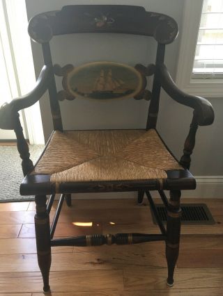 Hitchcock Chair - Rare Uss Constitution Limited Edition 355/500 - Exc Cond