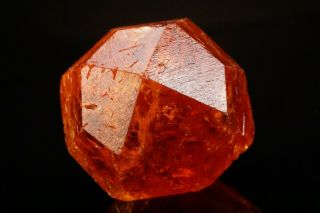 Large Orange Spessartine Garnet Crystal Loliondo,  Tanzania