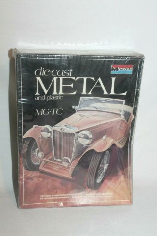 Vintage 1977 Monogram 1/24 Scale Die - Cast Metal And Plastic Mg - Tc Kit 6102