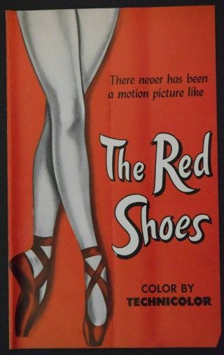 The Red Shoes Vintage 1948 Movie Flyer 4 - Pages